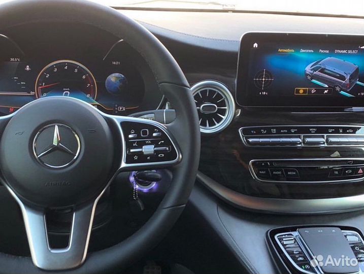 W447 mbux, переделка салона в рестайлинг под 2020г