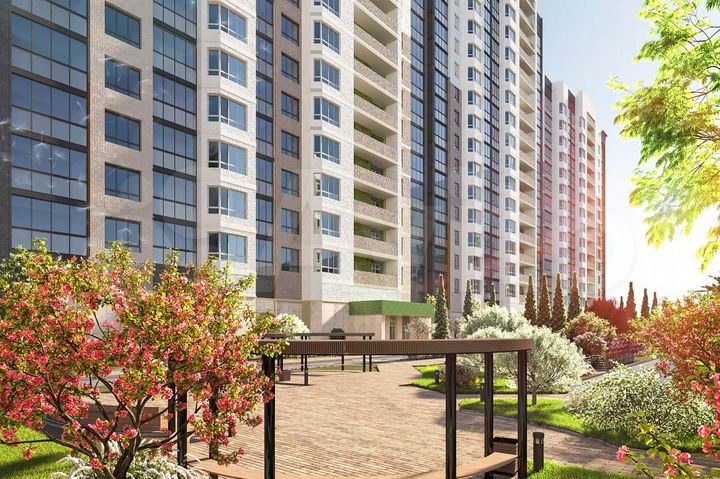 3-к. квартира, 94,1 м², 5/17 эт.