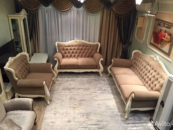 Перетяжка, ремонт и обивка мягкой мебели