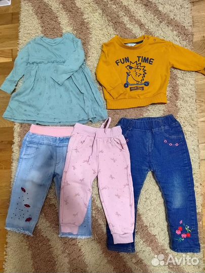 Одежда для девочки 80 - 86 размер