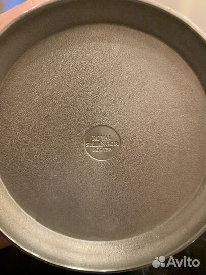 Оловянная пивная кружка из Малайзии