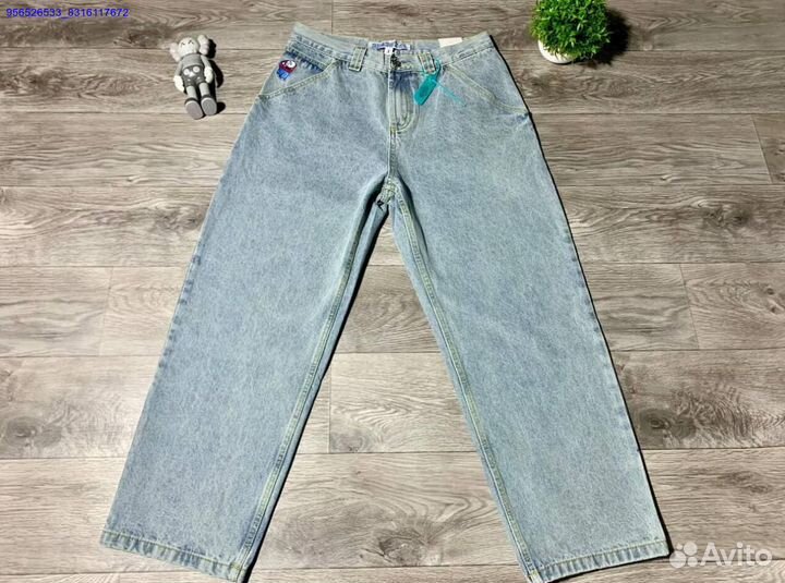 Джинсы Polar Big Boy Светло-голубые