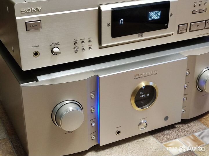 Sony cdp-XA50 es, marantz pm 11s3