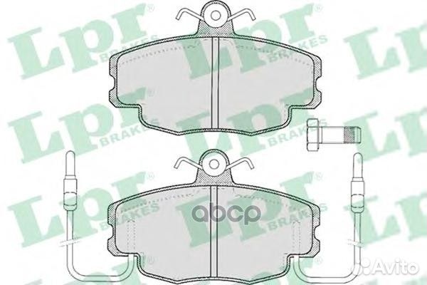 Комплект тормозных колодок 05P220