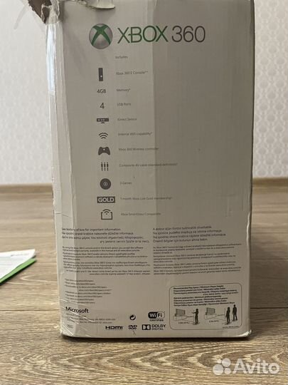 Xbox 360 E + kinect + 2 джойстика(геймпада) + Игры