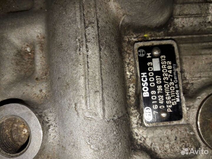 Тнвд ман. Плунжерные пары