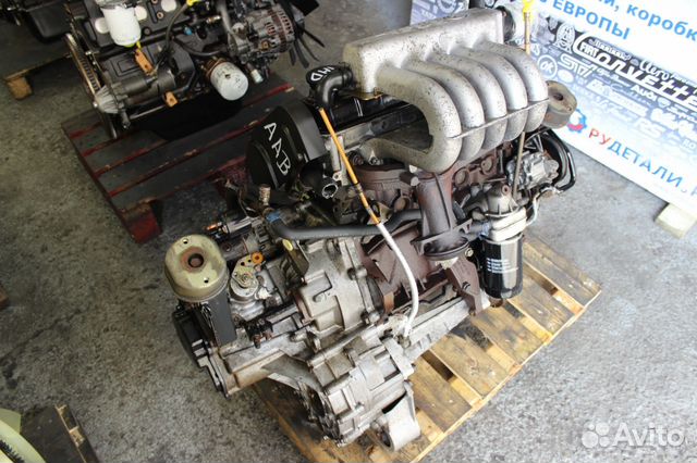 2.4D AAB VW Transporter T4 тестированный двигатель