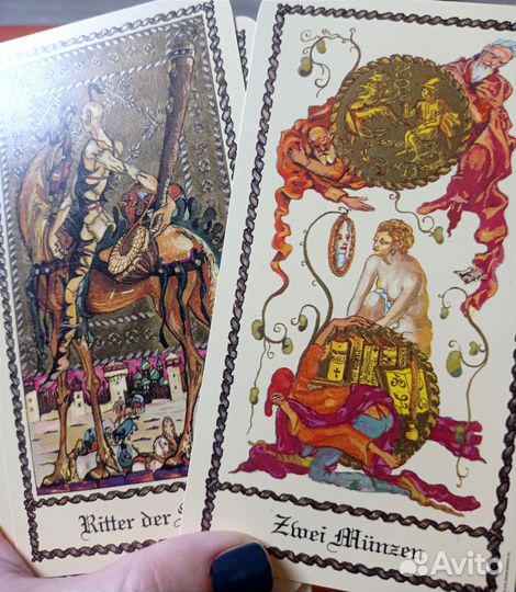 Scapini tarot, Средневековое таро, Оригинал