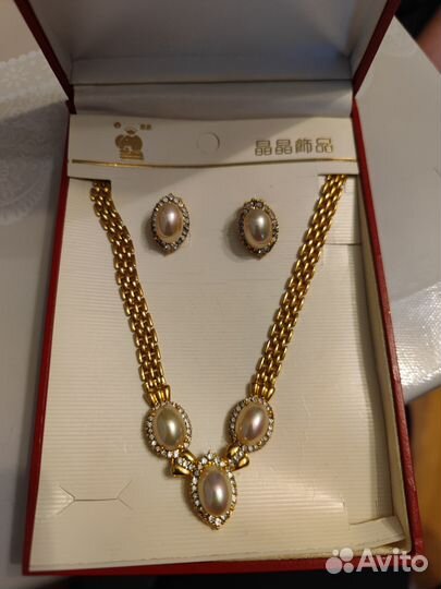 Комплект Калье и клипсы