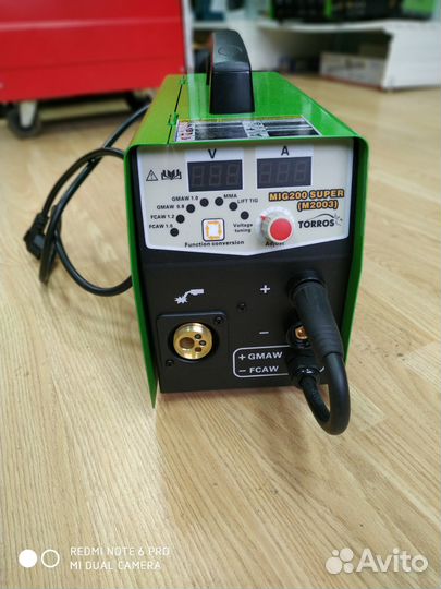Полуавтомат MIG-200 (+MMA+TIG) (M2003) Torros