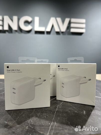 Оригинальный Блок Apple Adapter 35W