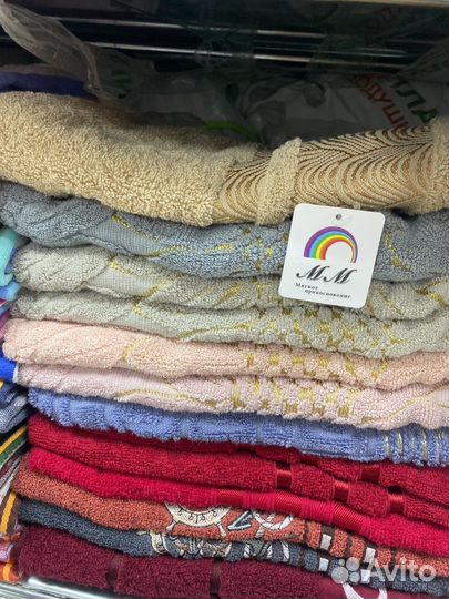 Махровые полотенца новые