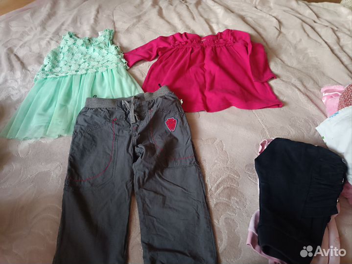 Вещи пакетом на девочку