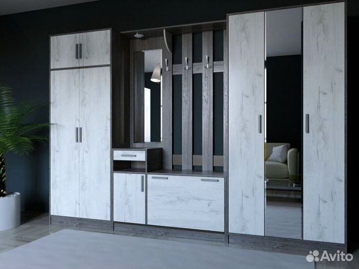 Прихожая на заказ. Шкафы