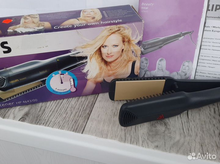 Выпрямитель philips нp4643 для волос Новый