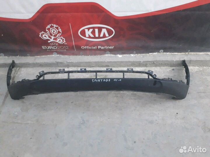 Юбка переднего бампера 10-17г Kia Sportage