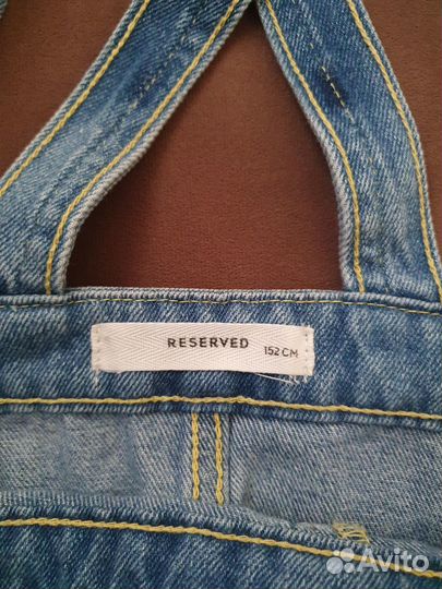 Джинсовый сарафан Reserved 152 р