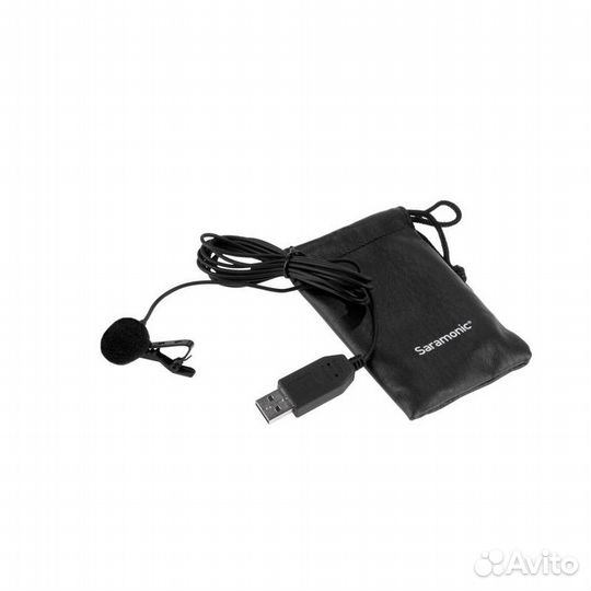 Петличный микрофон USB Saramonic SR-ULM10