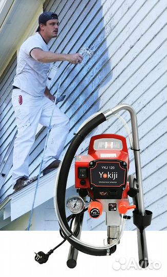 Yokiji 120 окрасочный агрегат краскопульт