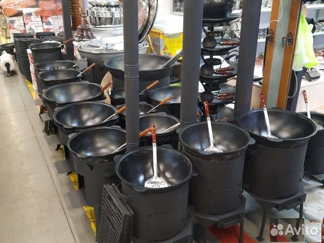 Казаны чугунные Узбекистан оригинал