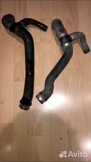 Патрубок радиатора Нижний Мерседес мл гл 164