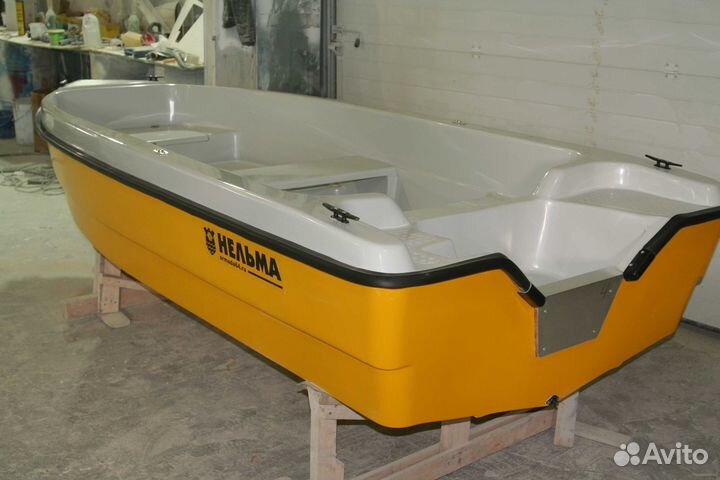 Моторная лодка Нельма 37, мотор 8-15 / max 25 лс