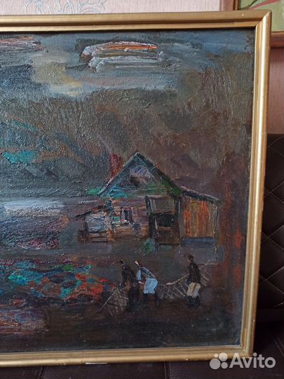 Соцреализм, Ренальд Синицын, Рыбаки, 1992г