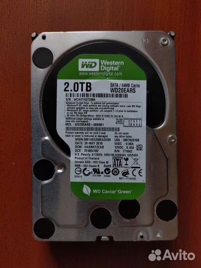HDD жесткие диски 3,5
