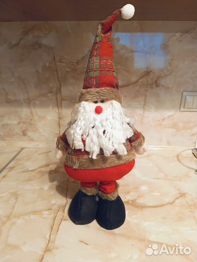 Телескопический новогодний гномик