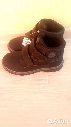 Ботинки демисезонные, для мальчиков, новые