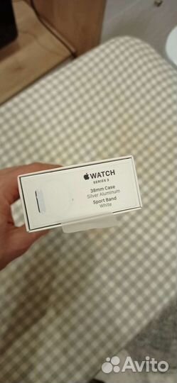 Часы apple watch 3 38 mm Silver Aluminum