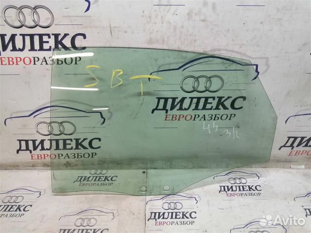 Стекло двери задней левой Audi A6 (C6 4F) 2004-20