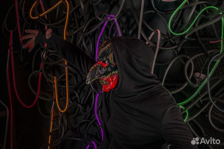 Маска на хэллоуин