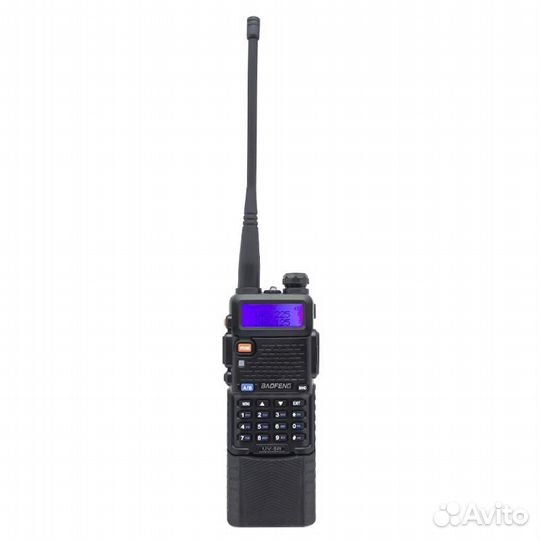 Рация Baofeng UV-5R 8W с аккумулятором 3800 мАч Че