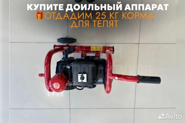 Доильный аппарат без подвесной части