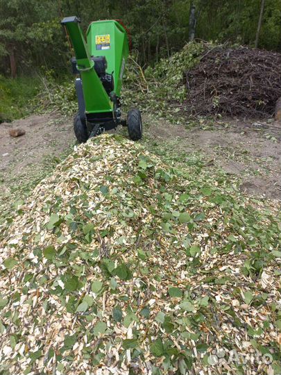 Расчистка участка, дробление веток