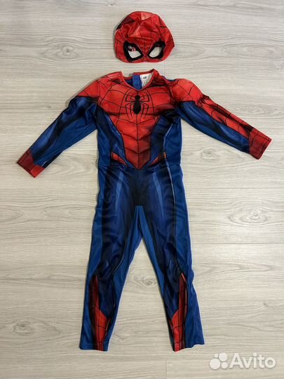 Карнавальный новогодний костюм Hm человек паук 116