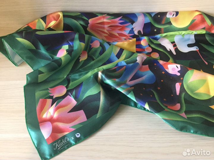 Шелковый платок оригинал Kiehl’s