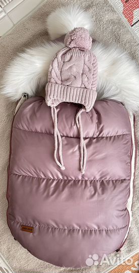 Конверт зимний на овчине