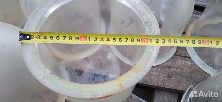 Колба стеклянная под вакуум