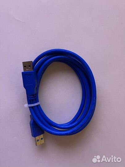 Кабель удлинитель gsmin AA-84 USB 3.0, (1 м Синий)