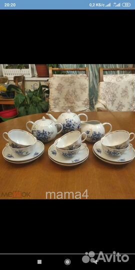 Сервиз чайный, чайные пары