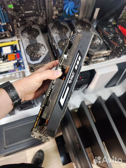 Видеокарта gtx 1070 super Jetstream Palit