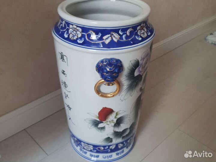 Ваза для цветов большая 40см