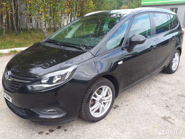 Opel Zafira 1.6 МТ, 2018, 75 000 км