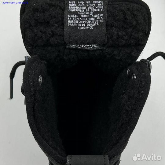 Кроссовки Nike Air Force 1 Duckboot (с мехом) (Арт.73375)