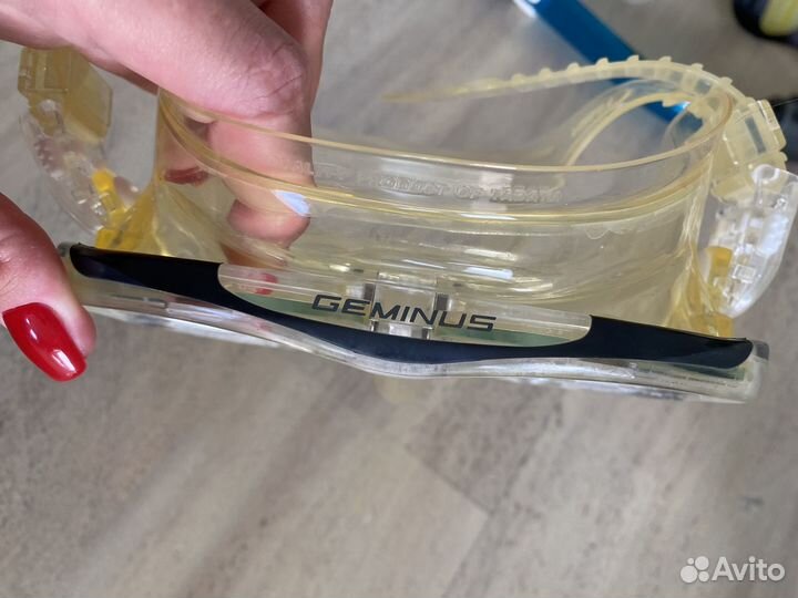 Ласты tusl 39 маска дайвинг трубка