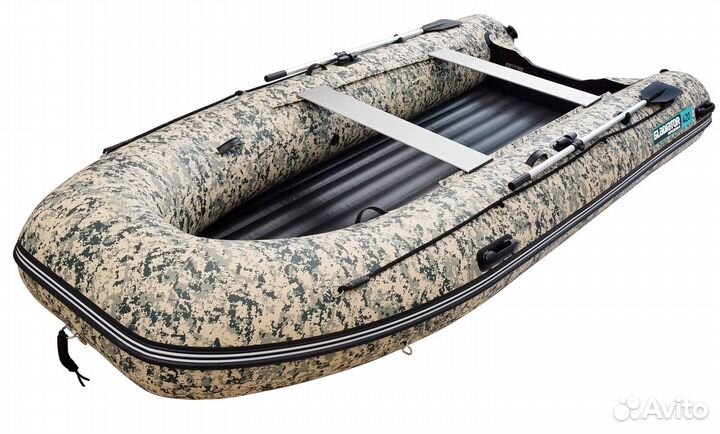 Лодка Gladiator E420PRO camo в кредит