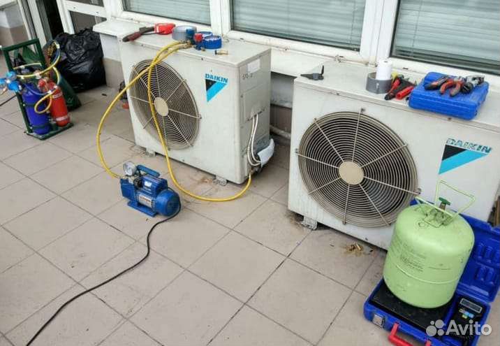 Заправка кондиционеров Чистка сплит систем
