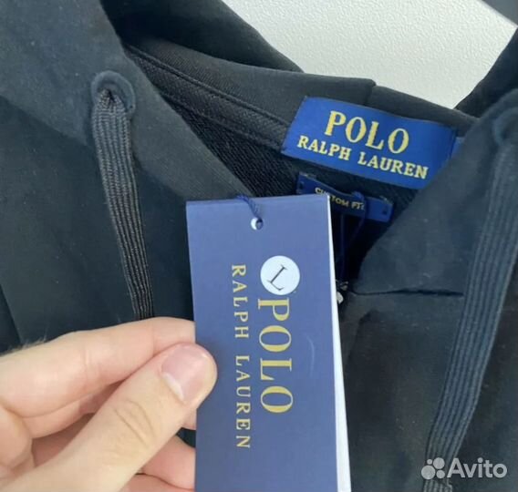 Зип худи polo ralph lauren